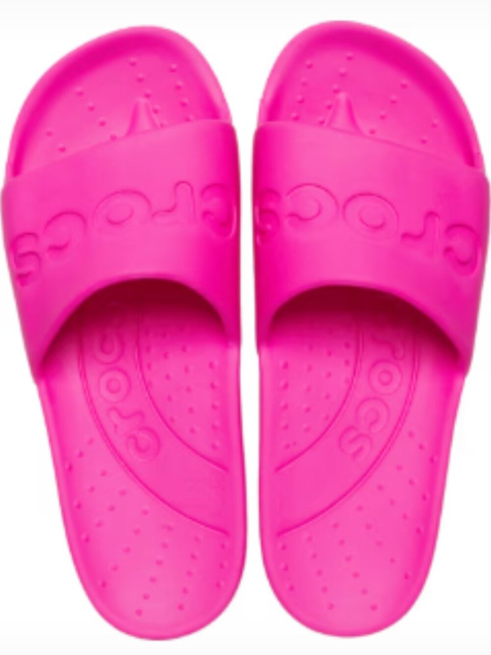 Crocs Classic Slide Sandals - Pink Plush M7/W9 NWT
